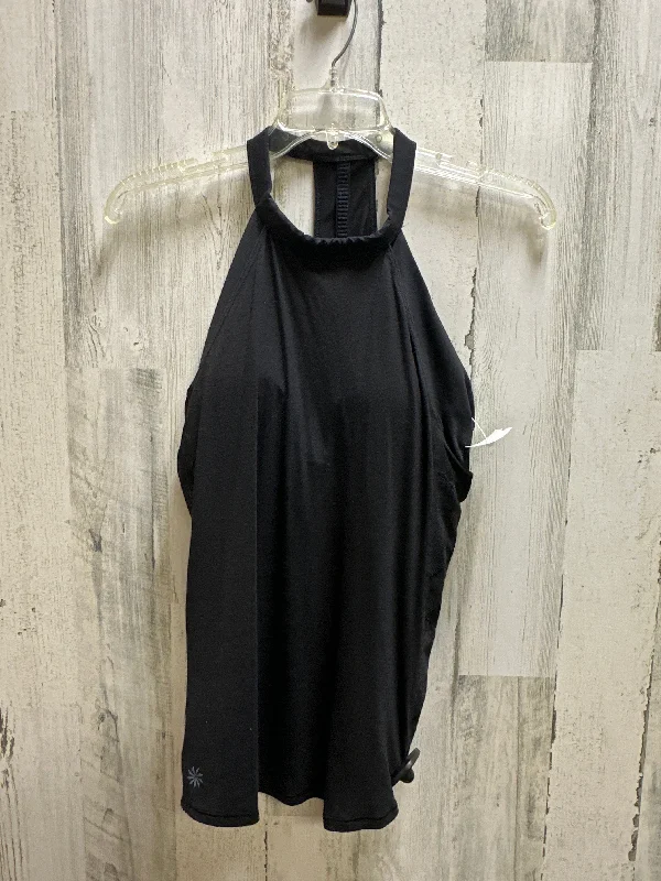 Versatile Yoga Tops for Gym and Studio Use -Black Athletic Tank Top Athleta, Size M
