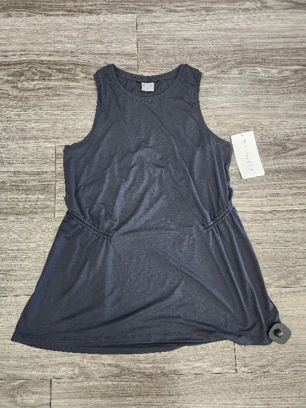 Yoga Tops with Relaxed Fit for Poses -Black Athletic Tank Top Athleta, Size M
