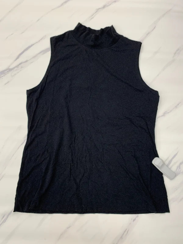 Yoga Tops for Full Support -Black Athletic Tank Top Athleta, Size M