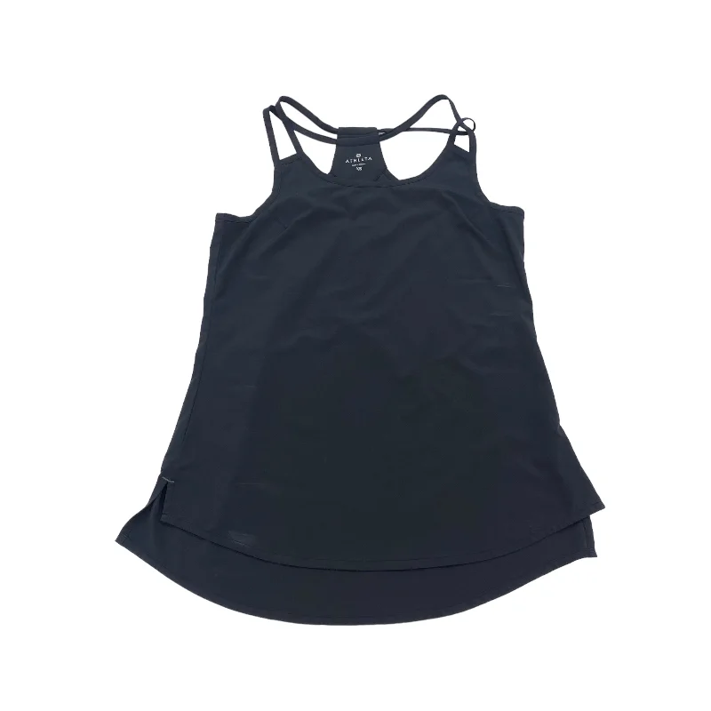 Women's Yoga Tops with Soft, Stretchy Fit -BLACK ATHLETIC TANK TOP by ATHLETA Size:XS