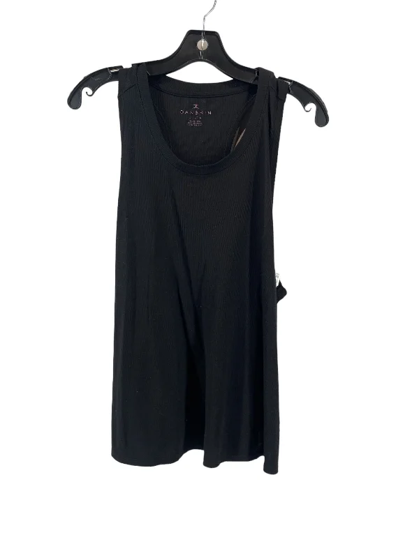 Comfortable Yoga Tops for Hot Yoga -Black Athletic Tank Top Danskin, Size L