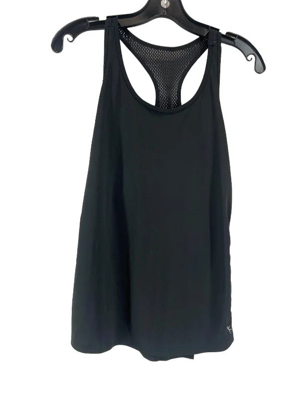 Yoga Tops for Maximum Stretch -Black Athletic Tank Top Danskin, Size S