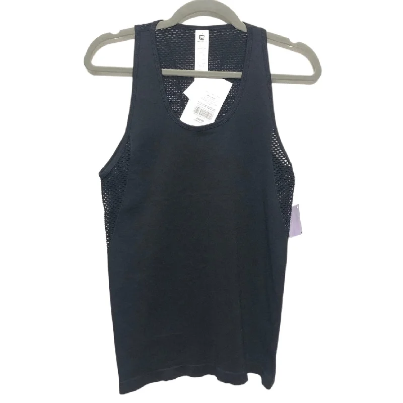 Eco-Friendly Yoga Tops for Women -Black Athletic Tank Top Fabletics, Size M