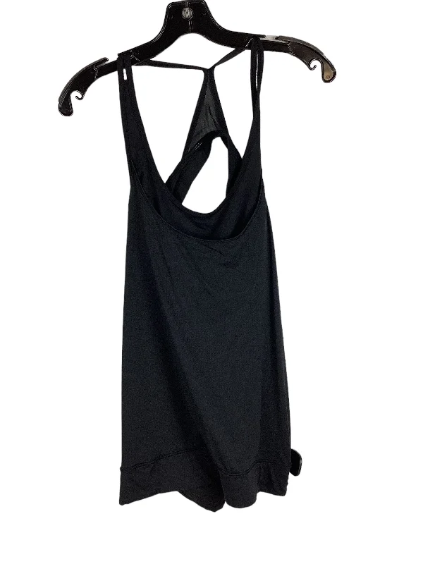 Zip-Up Yoga Tops for Flexibility -Black Athletic Tank Top Lululemon