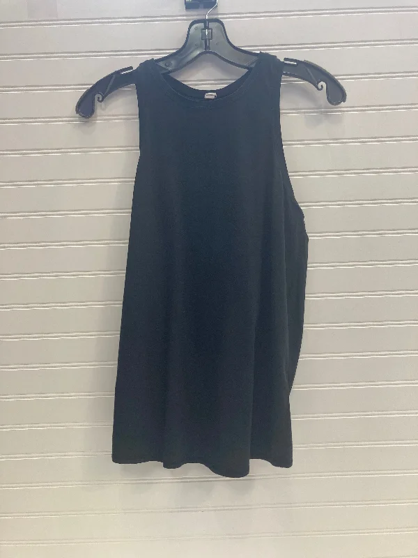 Stylish Yoga Tops for Training -Black Athletic Tank Top Lululemon, Size 4