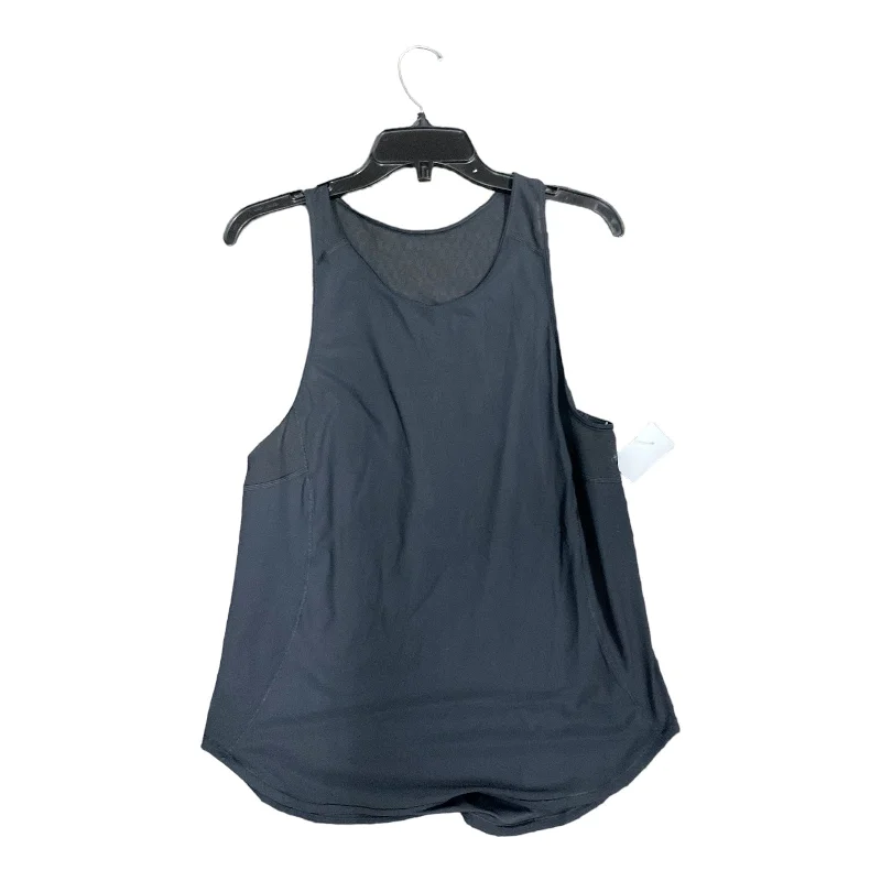 Yoga Tops for Easy Movement -Black Athletic Tank Top Lululemon, Size M