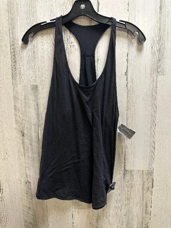 Yoga Tops for Easy Movement and Comfort -Black Athletic Tank Top Lululemon, Size M