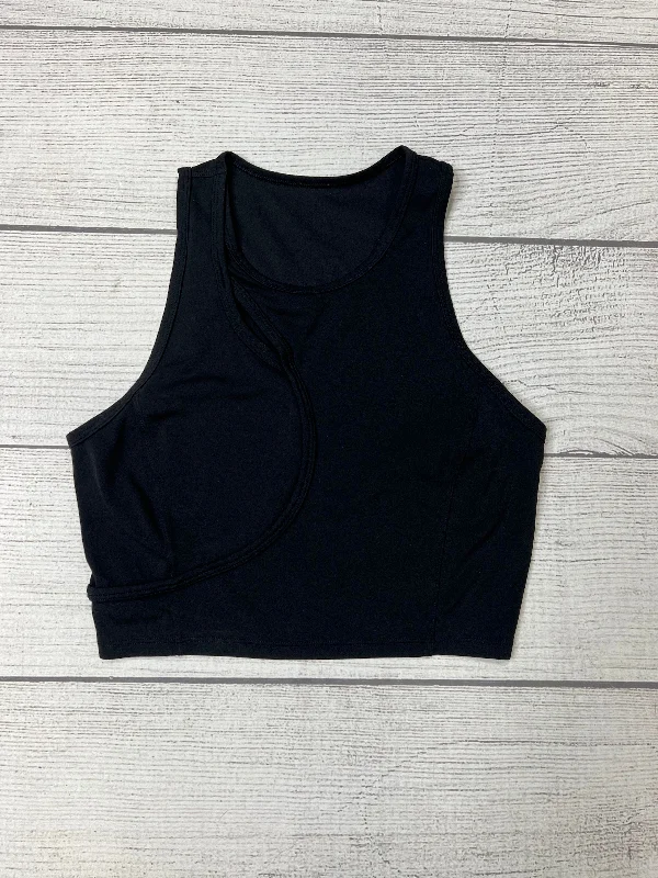 Women's Yoga Tops for Toning -Black Athletic Tank Top Lululemon, Size S