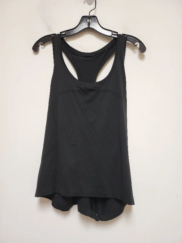 Fitted Yoga Tops for Optimal Movement -Black Athletic Tank Top Lululemon, Size Xxl