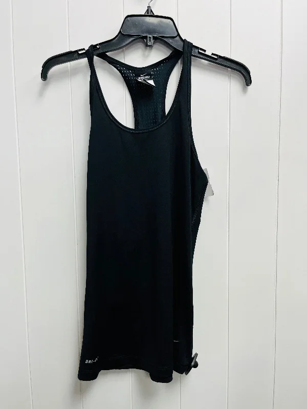 Yoga Tops for Comfort and Mobility -Black Athletic Tank Top Nike Apparel, Size 0