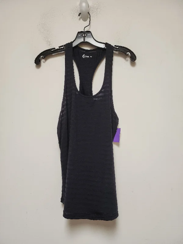 Yoga Tops for Balance and Flexibility -Black Athletic Tank Top Zyia, Size M
