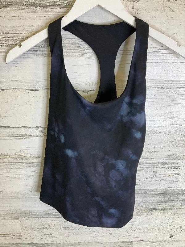 Yoga Tops for Increased Comfort and Mobility -Black & Blue Athletic Tank Top Old Navy, Size M