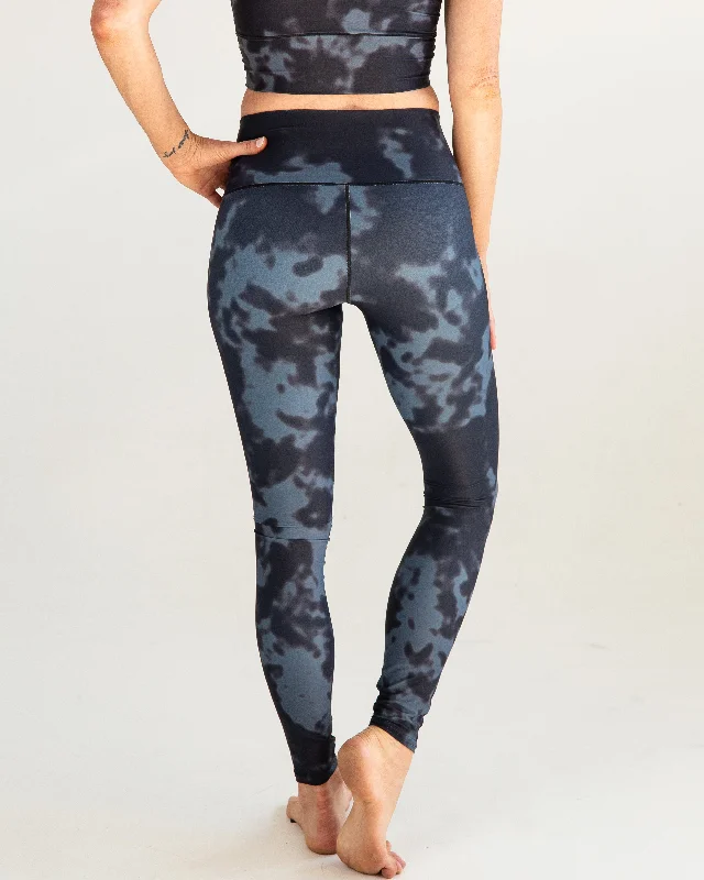 Flexible Yoga Pants for Active Women -Black Fog Yoga Pants *FINAL SALE*