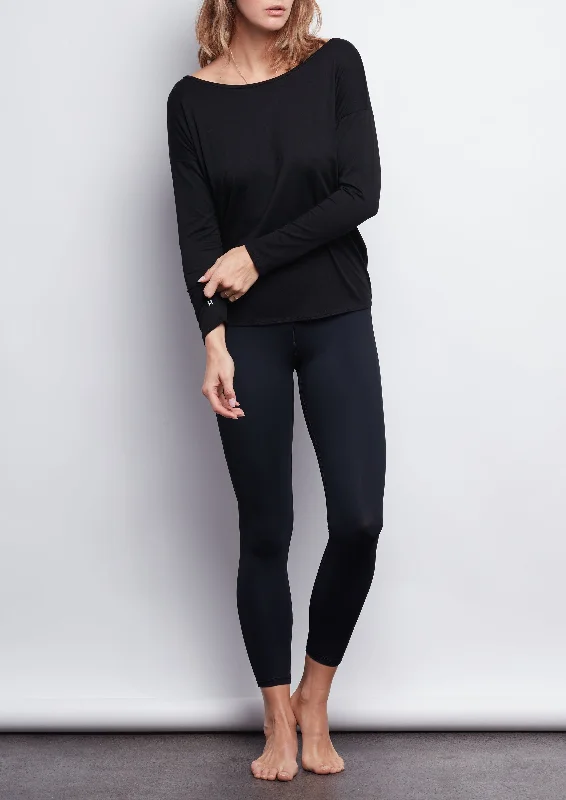 Women's Yoga Pants for All Styles -Black Sculpt 7/8 Legging