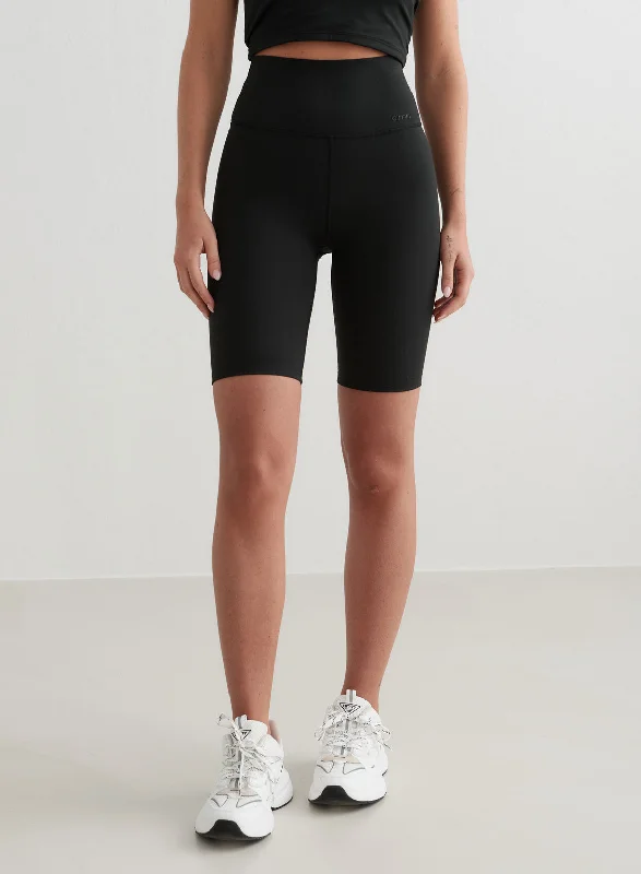 Lightweight Yoga Shorts for Daily Yoga -Black Sense Biker Shorts
