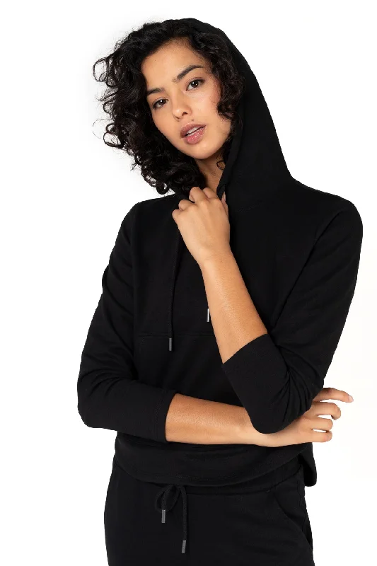Yoga Tops for Relaxed Fit and Flexibility -Escape Hoodie