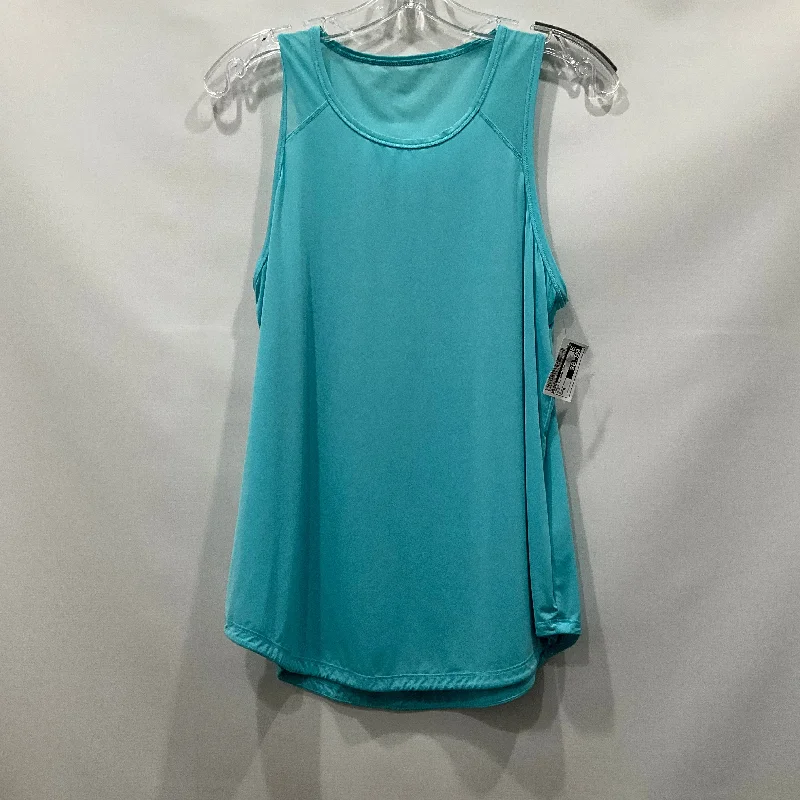 Yoga Tops for Fitness and Active Lifestyles -Blue Athletic Tank Top Aerie, Size M