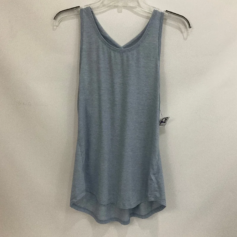 Yoga Tops for Active Women -Blue Athletic Tank Top Athleta, Size S
