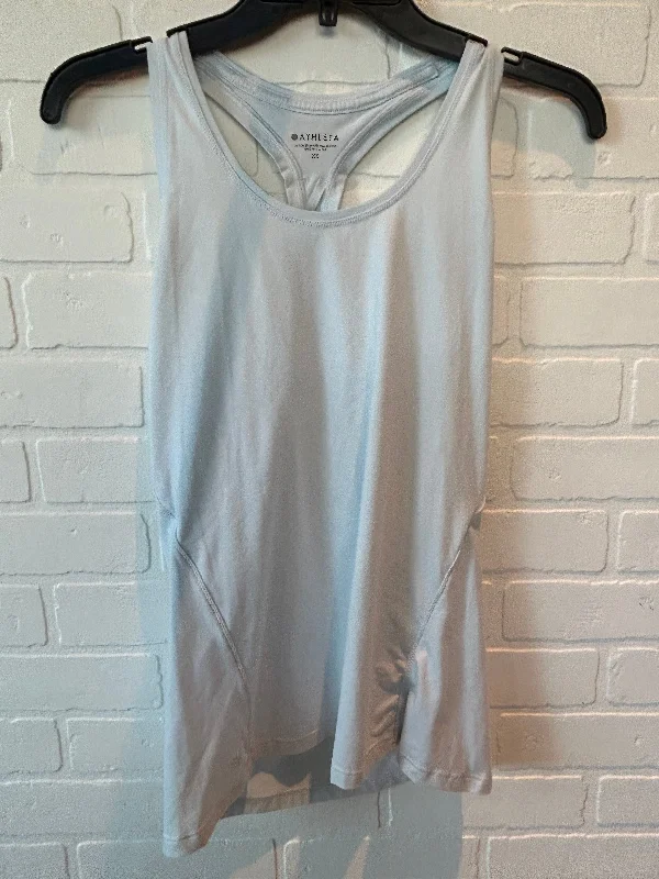 Yoga Tops for Yoga and Pilates -Blue Athletic Tank Top Athleta, Size Xs