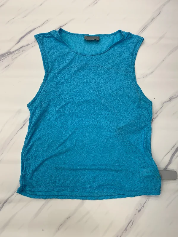Yoga Tops for Studio and Gym Workouts -Blue Athletic Tank Top Athleta, Size Xs