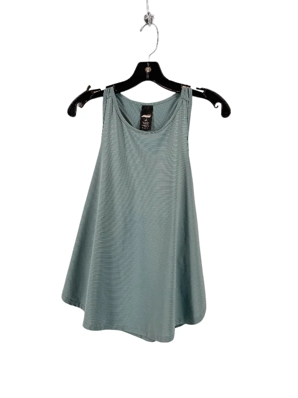 Women's Yoga Tops for Power Yoga -Blue Athletic Tank Top Avia, Size S