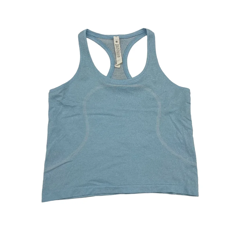 Yoga Tops with Built-In Support -BLUE ATHLETIC TANK TOP by LULULEMON Size:L