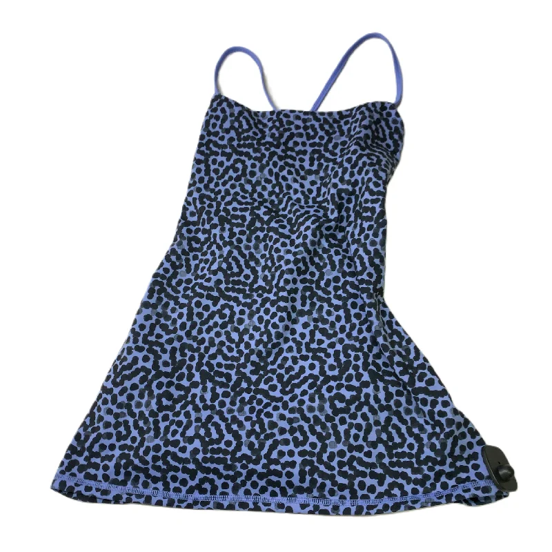 Stretchable Yoga Tops -Blue  Athletic Tank Top By Lululemon  Size: M