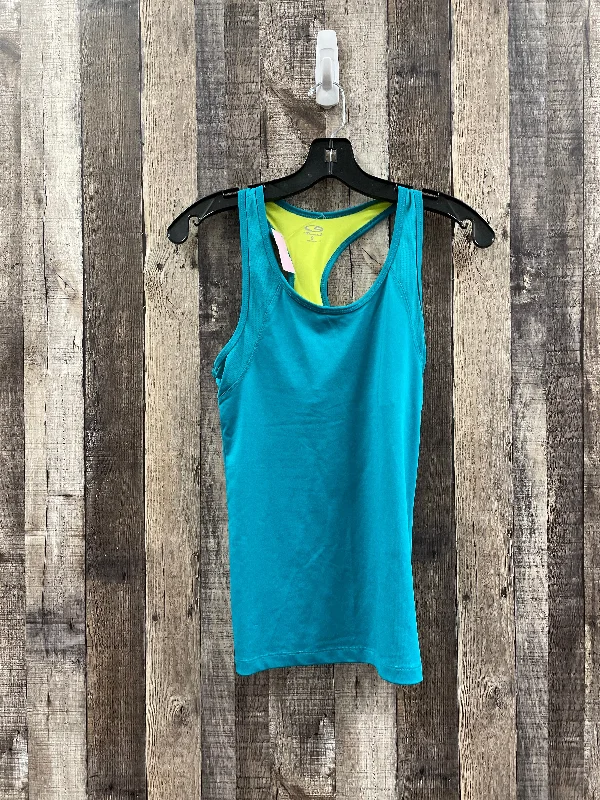 Comfortable Yoga Tops for Pilates and Yoga -Blue Athletic Tank Top Champion, Size S