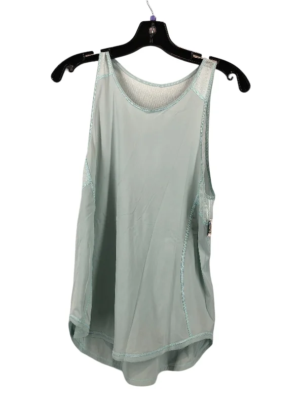 Comfortable Yoga Tops for Summer -Blue Athletic Tank Top Lululemon, Size 6