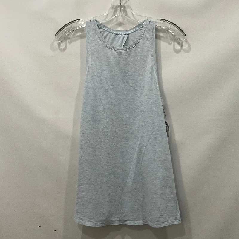 Yoga Tops for Strength Training and Poses -Blue Athletic Tank Top Lululemon, Size 6