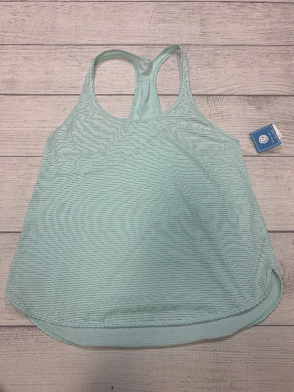 Yoga Tops with Relaxed Fit for Movement -Blue Athletic Tank Top Lululemon, Size M