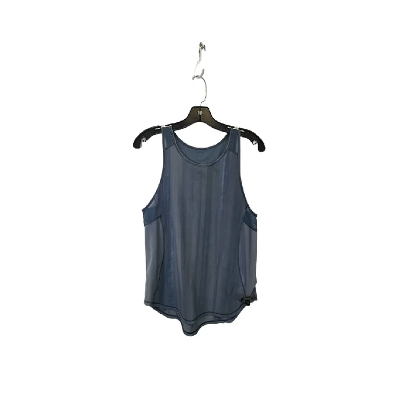 Soft Yoga Tops for Relaxation and Practice -Blue Athletic Tank Top Lululemon, Size S