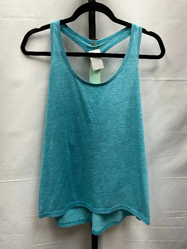 Yoga Tops for Flexibility and Recovery -Blue Athletic Tank Top Old Navy, Size M