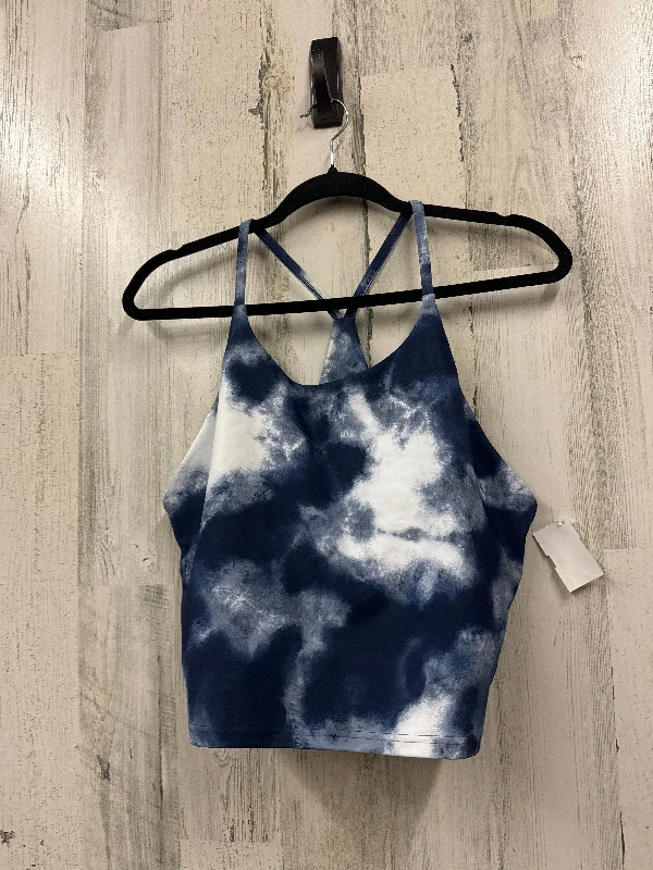Yoga Tops with Adjustable Fit for Custom Support -Blue Athletic Tank Top Old Navy, Size Xl Yoga Tops with Adjustable Fit for Custom Support -Blue Athletic Tank Top Old Navy, Size Xl