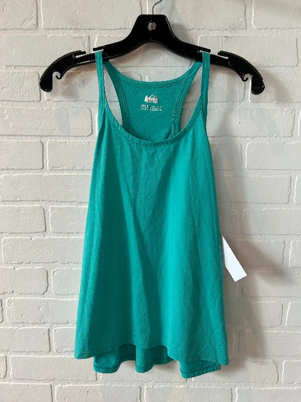 Yoga Tops for Movement and Flexibility Support -Blue Athletic Tank Top Rei, Size Xs