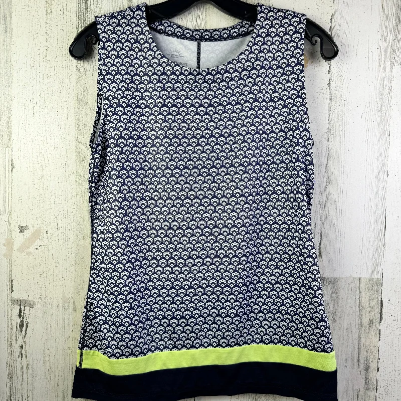 Yoga Tops for Full Range of Motion -Blue Athletic Tank Top Talbots, Size Xs