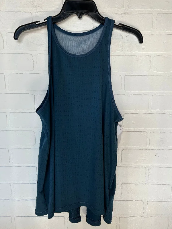 Yoga Tops for Casual Yoga Sessions -Blue Athletic Tank Top The North Face, Size M
