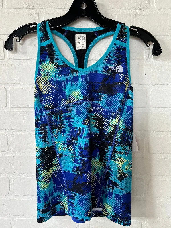 Women's Yoga Tops for Everyday Fitness -Blue Athletic Tank Top The North Face, Size Xs