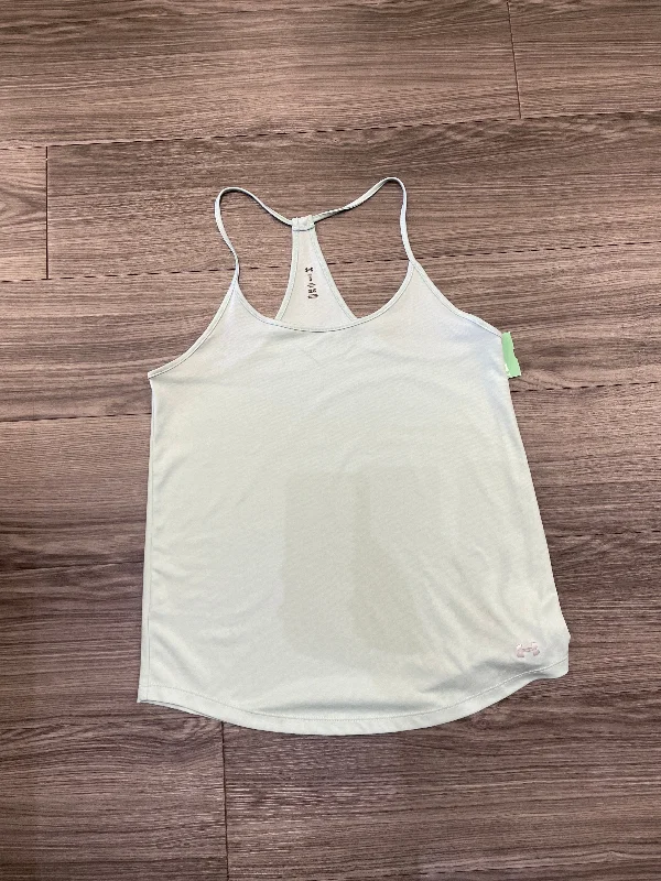 Seamless Yoga Tops for Comfortable Wear -Blue Athletic Tank Top Under Armour, Size M