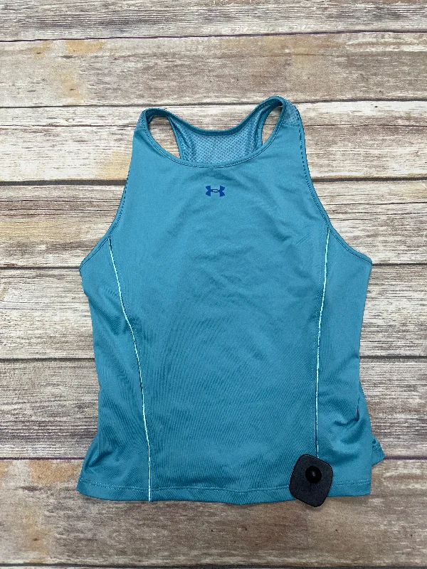 Women's Yoga Tops for Comfortable Movement -Blue Athletic Tank Top Under Armour, Size S Women's Yoga Tops for Comfortable Movement -Blue Athletic Tank Top Under Armour, Size S