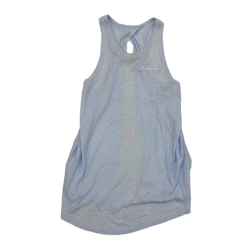 Women's Yoga Tops for Low-Impact Workouts -BLUE LULULEMON ATHLETIC TANK TOP, Size S