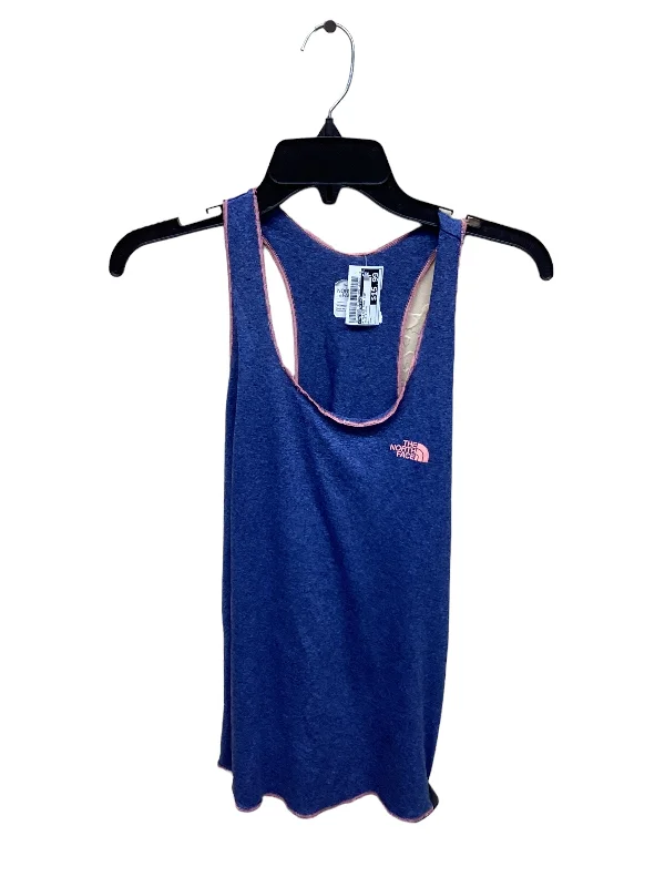 Seamless Yoga Tops for Flexibility -Blue & Pink Athletic Tank Top The North Face, Size L