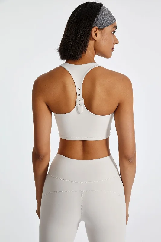 Yoga Bars with Protein and Omega-3 -Bold Racerback Sports Bra