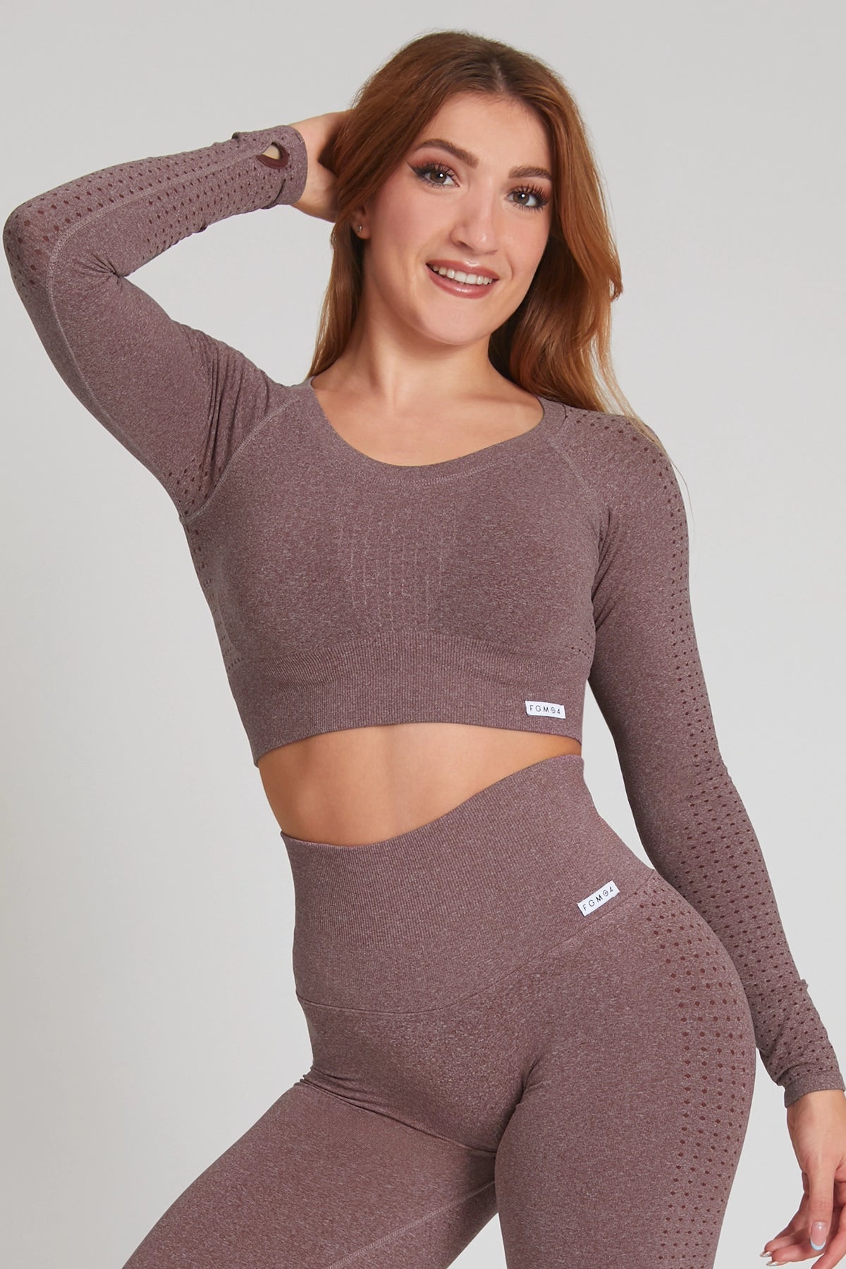 Yoga Tops for Low-Impact Exercises -Bolero Eldorado Merlot Ecofir