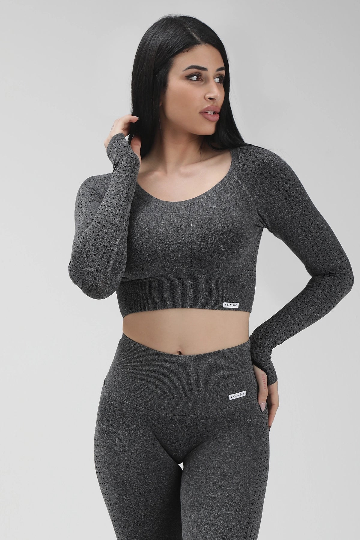 Breathable Yoga Tops for Active Wear -Bolero Eldorado Nero Ecofir