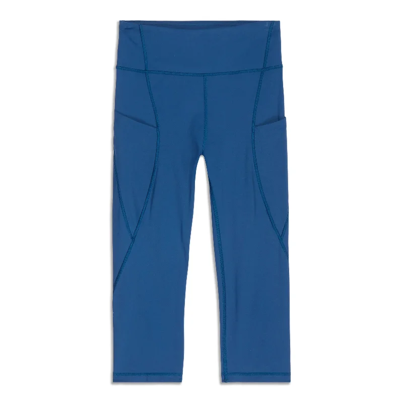 Comfortable Yoga Pants with Supportive Fit -Break Free Crop - Resale