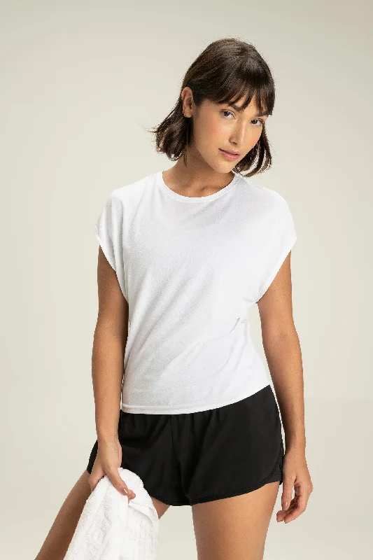 Seamless Yoga Tops for Active Sessions -Breath Back T-Shirt