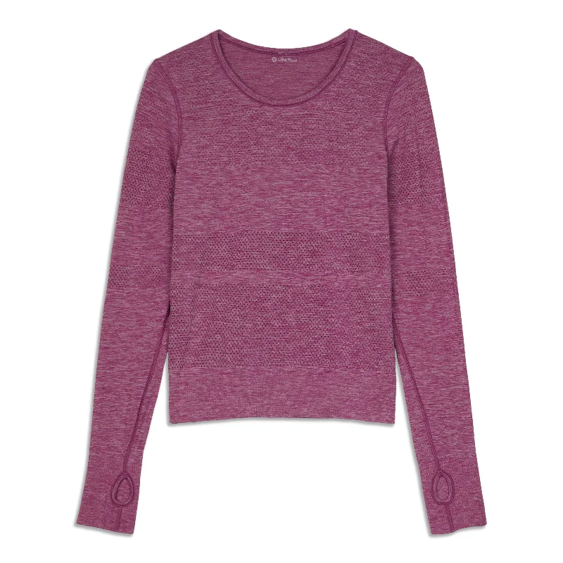 Women's Yoga Tops with Full Coverage -Breeze By Long Sleeve Shirt - Resale