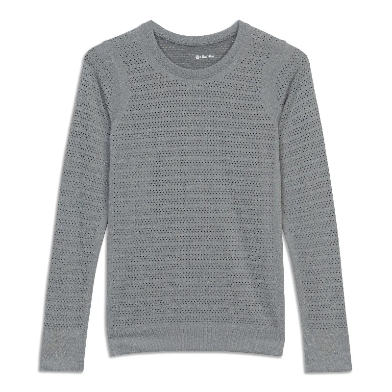 Versatile Yoga Tops -Breeze By Long Sleeve Shirt - Resale