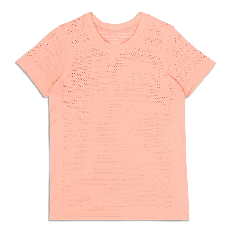 Yoga Tops for Flexibility and Strength -Breeze By Short Sleeve Shirt - Resale